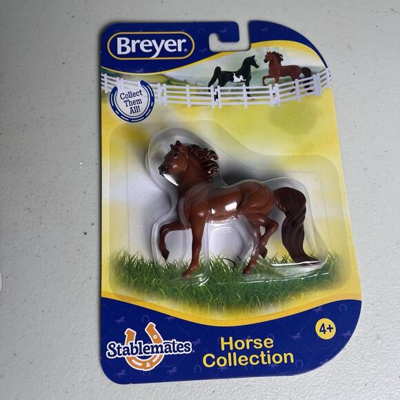 Breyer Stablemates Horses Lot Appaloosa Arabian Warmblood 4 Collectible Toys NEW - Picture 9 of 10